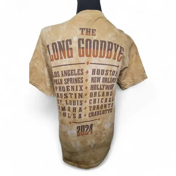 Eagles The Long Goodbye Tour T-shirt Small Classic Rock Band Music Tie-Dye Acid - Picture 2 of 4
